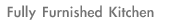 [ Fully Furnished Kitchen ]